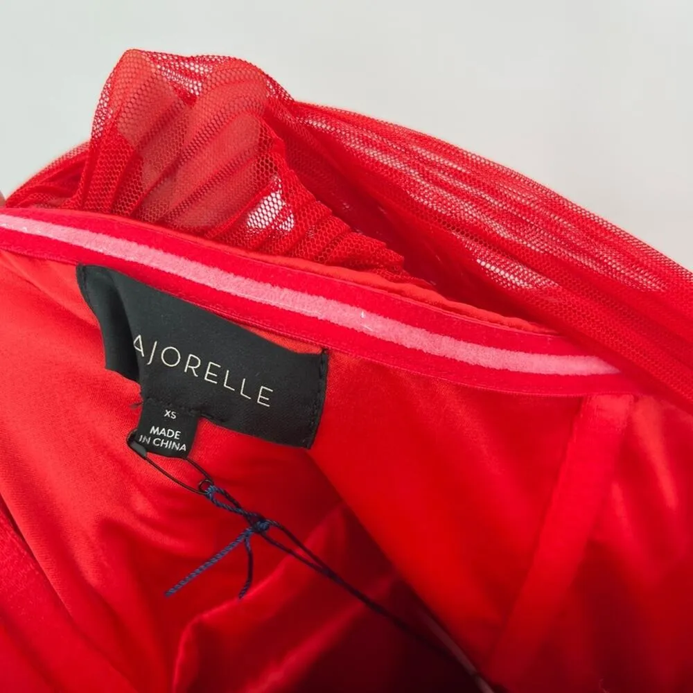 Majorelle Soriya Gown in Royal Red - Image 5