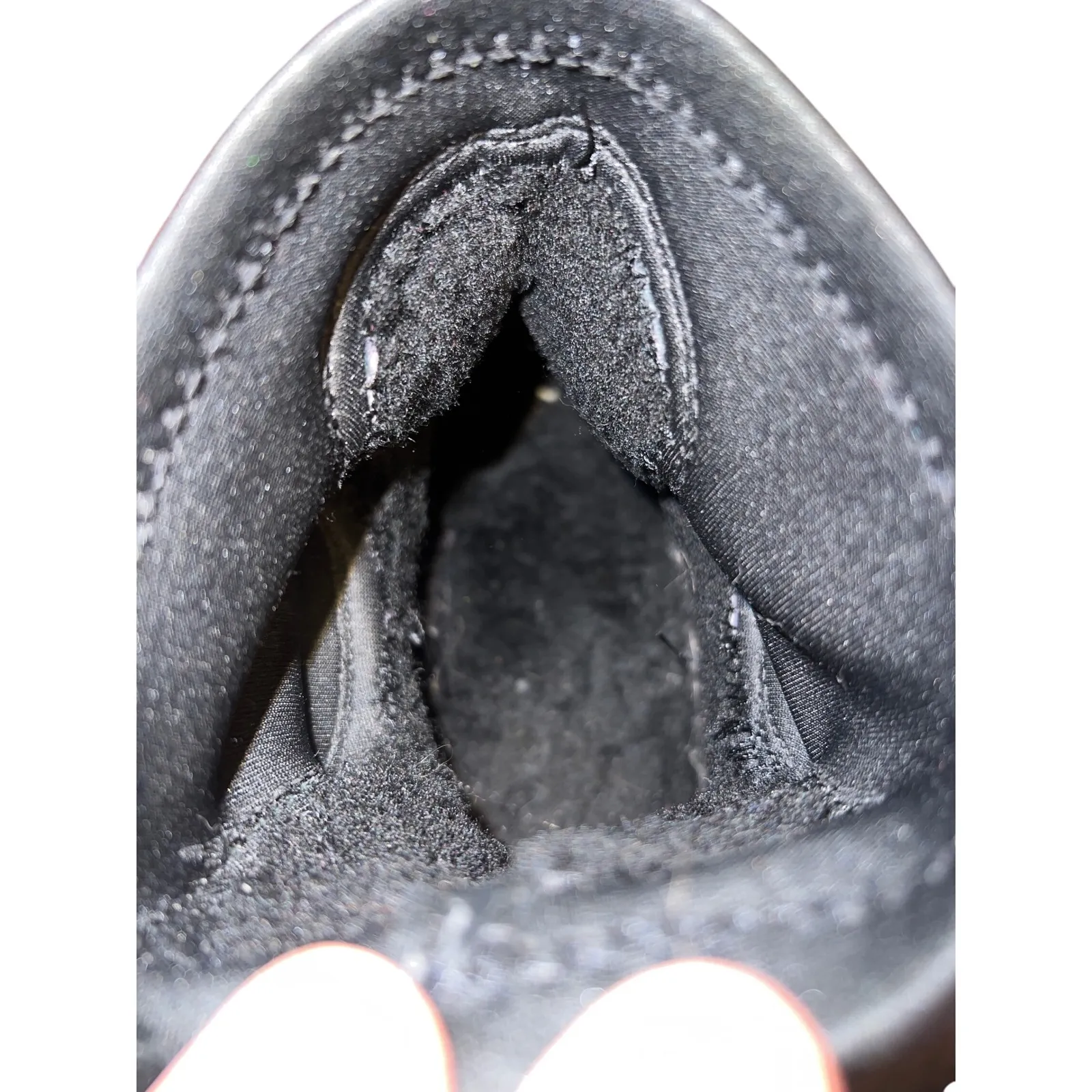 Loeffler Randall Hatley Duck Boot Black Leather‎ Size 8 GUC - Image 8