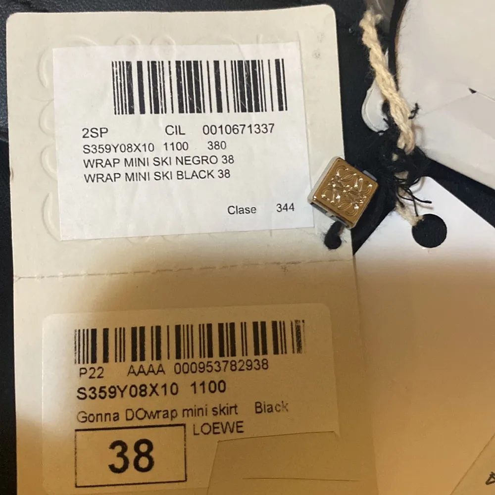 Loewe Pleated Wrap Mini-Skirt - Image 6