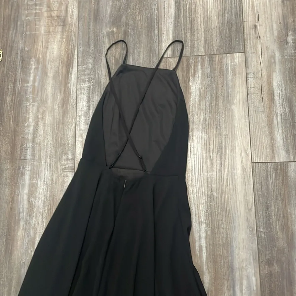 Lulu's Black Mythical Kind of Love Evening Gown Full Length Maxi Dress Small NEW - Image 7