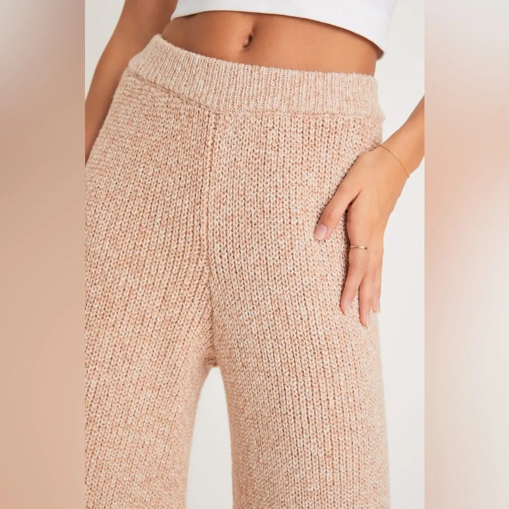 Chill Mood Heather Beige XL Cardigan & High-Rise Sweater Large Pants - Image 10