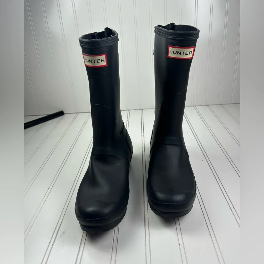 Hunter Original Short Adjustable Rain Boots Women’s Size 8 - Image 3