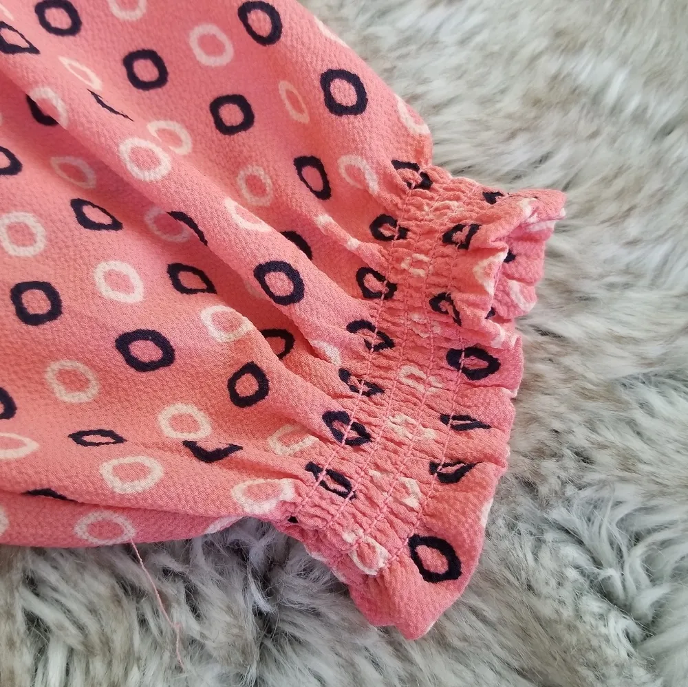 Banana Republic Off Shoulder Geometric Print Top - Image 5