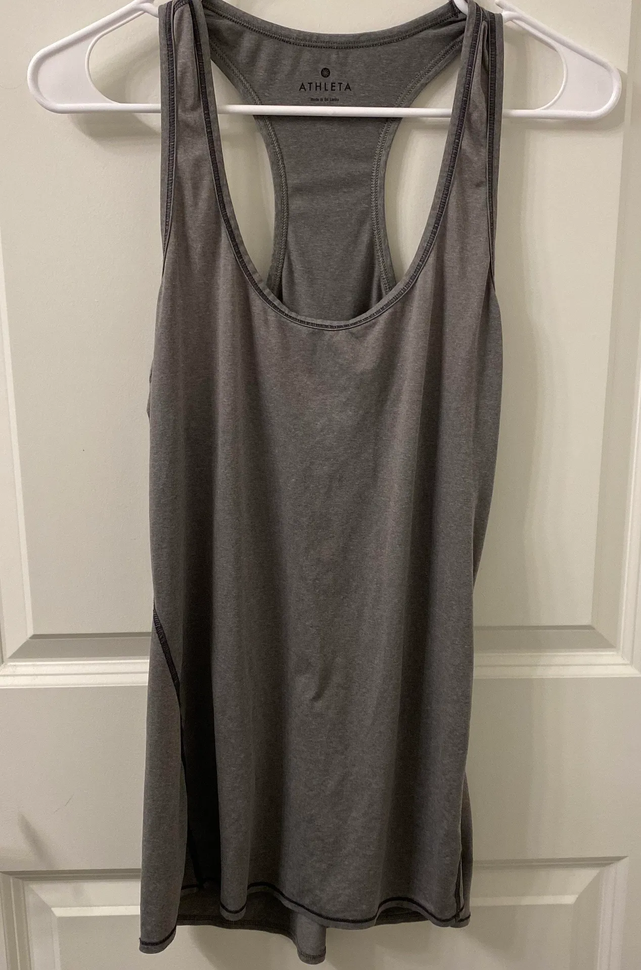 Heather Grey Chi Tank Top - Image 3