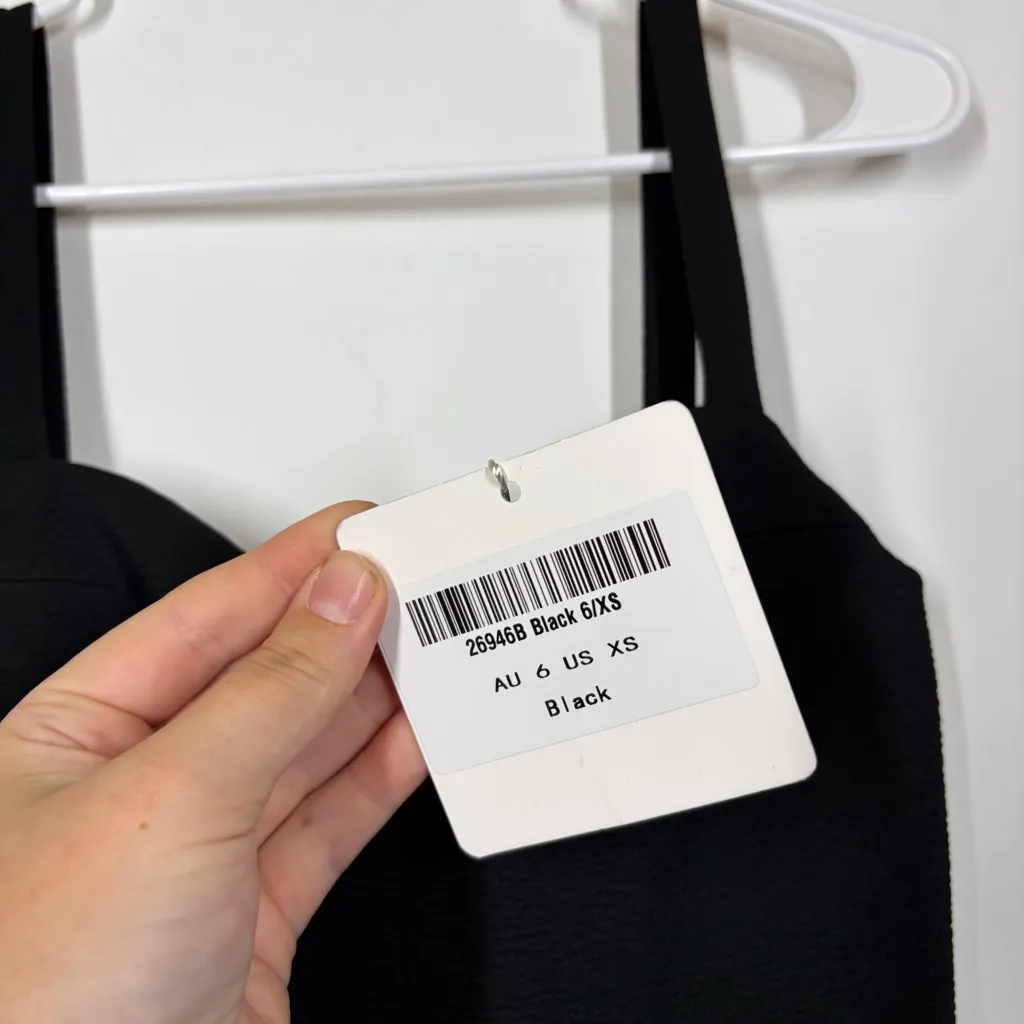 NWT Selfie Leslie Georgia Square Neckline Midi Dress Size US XS - Image 9