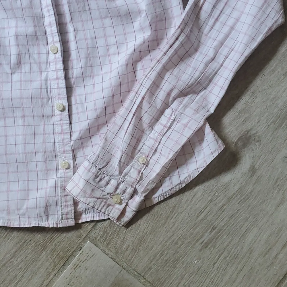 Abercrombie & Fitch Y2K Fitted Plaid Button down - Image 3