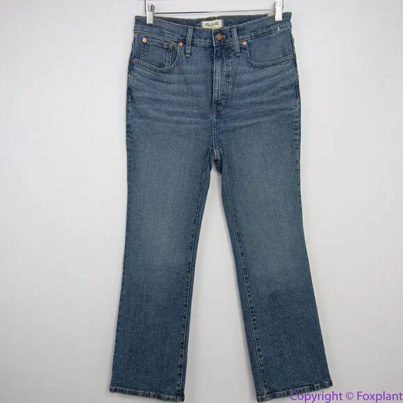 NEW‎ Madewell Cali Demi-Boot Jeans in Glenside Wash, 29 - Image 4