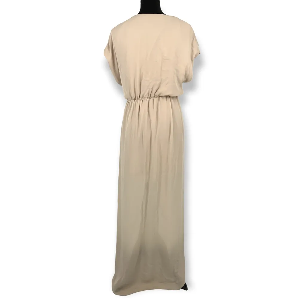 Rory Beca | Medium | 100% Silk MAID by Yifat Oren Plaza Gown in Nude | MSRP $182 - Image 7