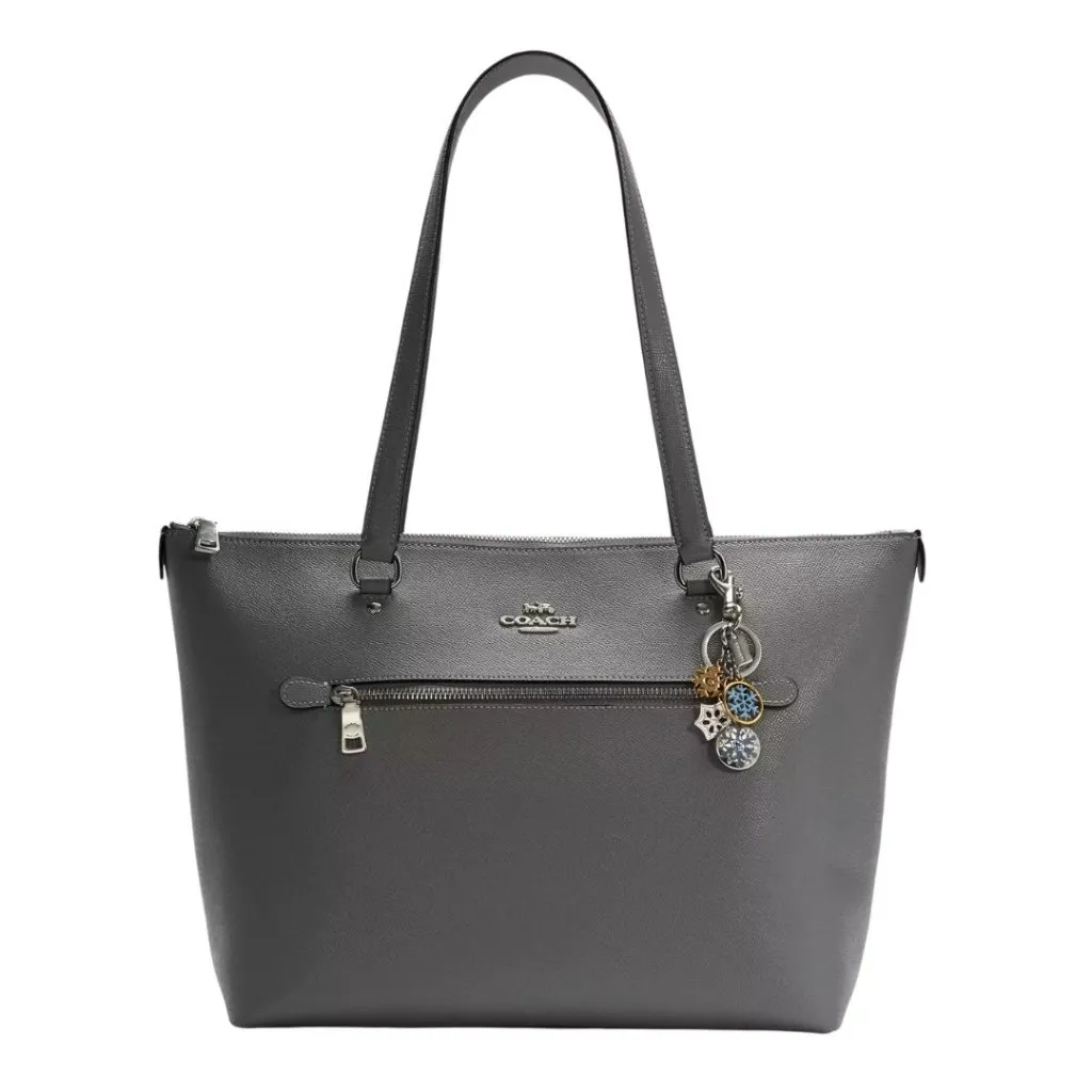 NWT Coach Snowflake Cluster Bag Charm - Silver Multi - Image 2