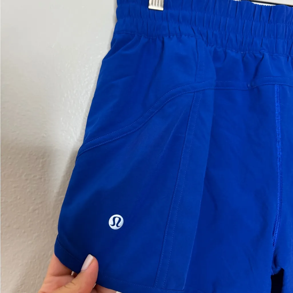 Lululemon Wild Bluebell 4” Tracker Short - Image 5