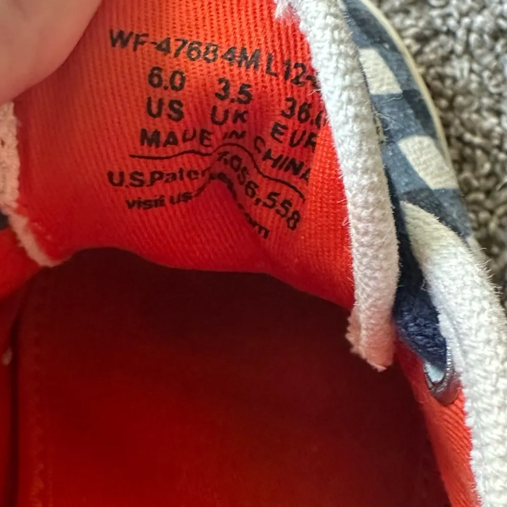 Keds x Kate Spade Blue Gingham Check Sneaker - Image 5