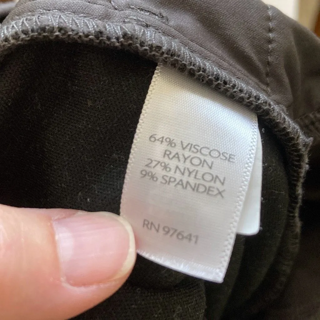 J. Jill Ponte Slim Leg Pant Size Small (C19)‎ Gray - Image 9