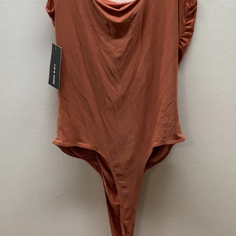 Liz & Sara Size XL Rust Ruched One - Image 4