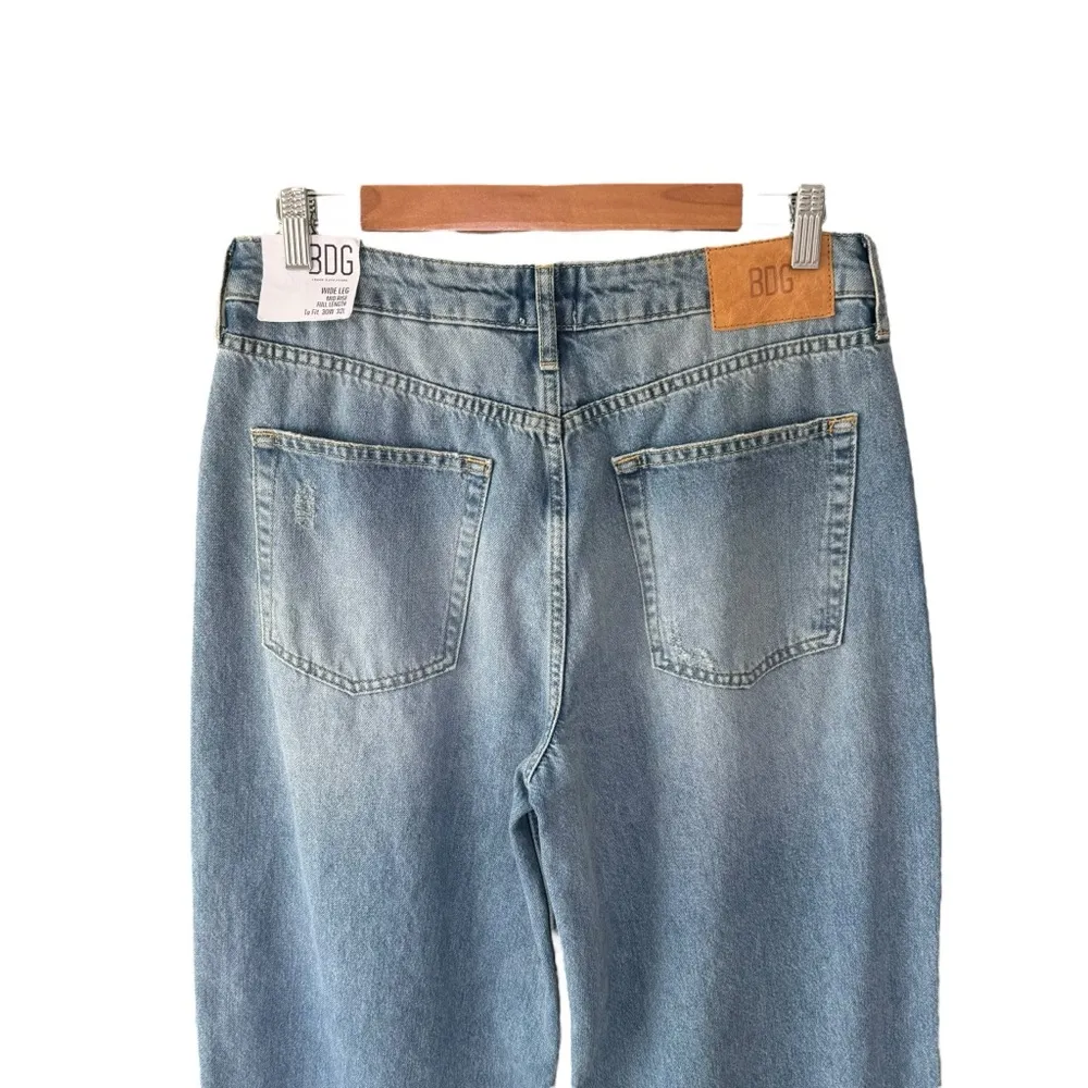 Urban Outfitters - NWT Mid Rise Wide Leg Full Length Jeans Sz 30 - Image 7