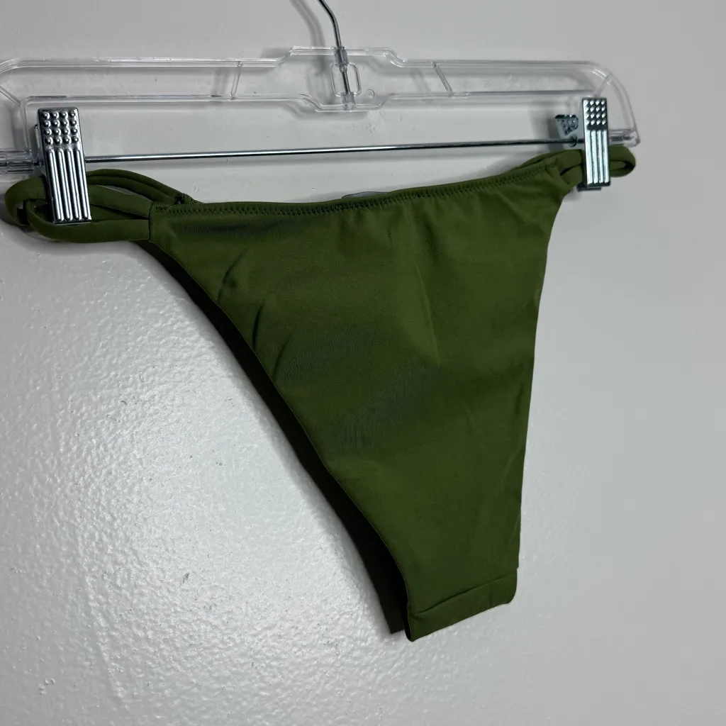 NWT Zara‎ Green Bikini Bottom Year 2025 Size X-Small - Image 8