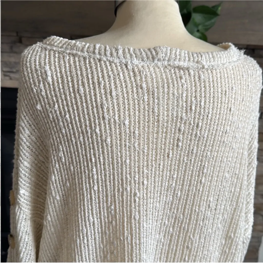 Blu Pepper Cream Knit Sweater - Image 8