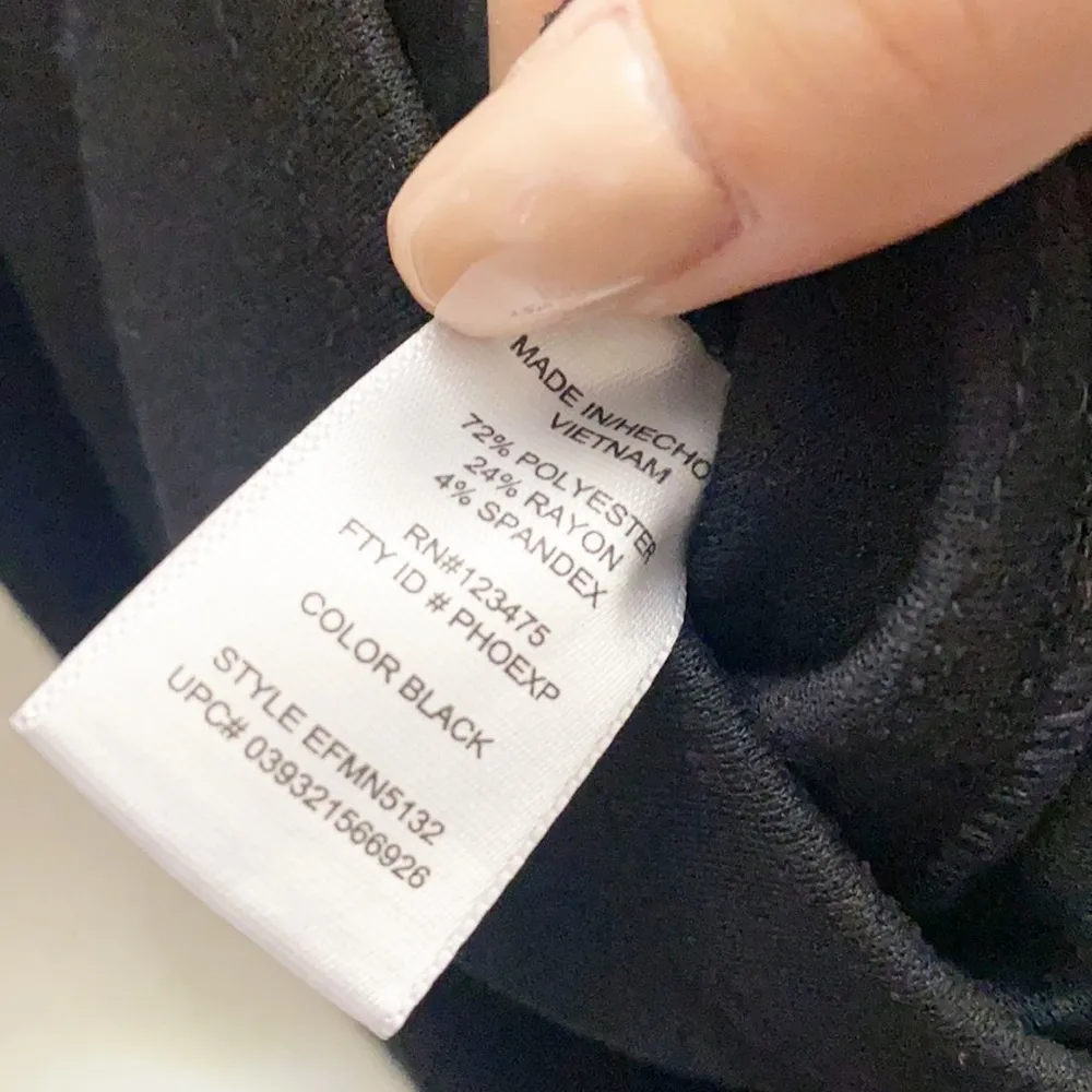 Ellen Tracy Black Fitted Bodycon Pencil Skirt - Image 8