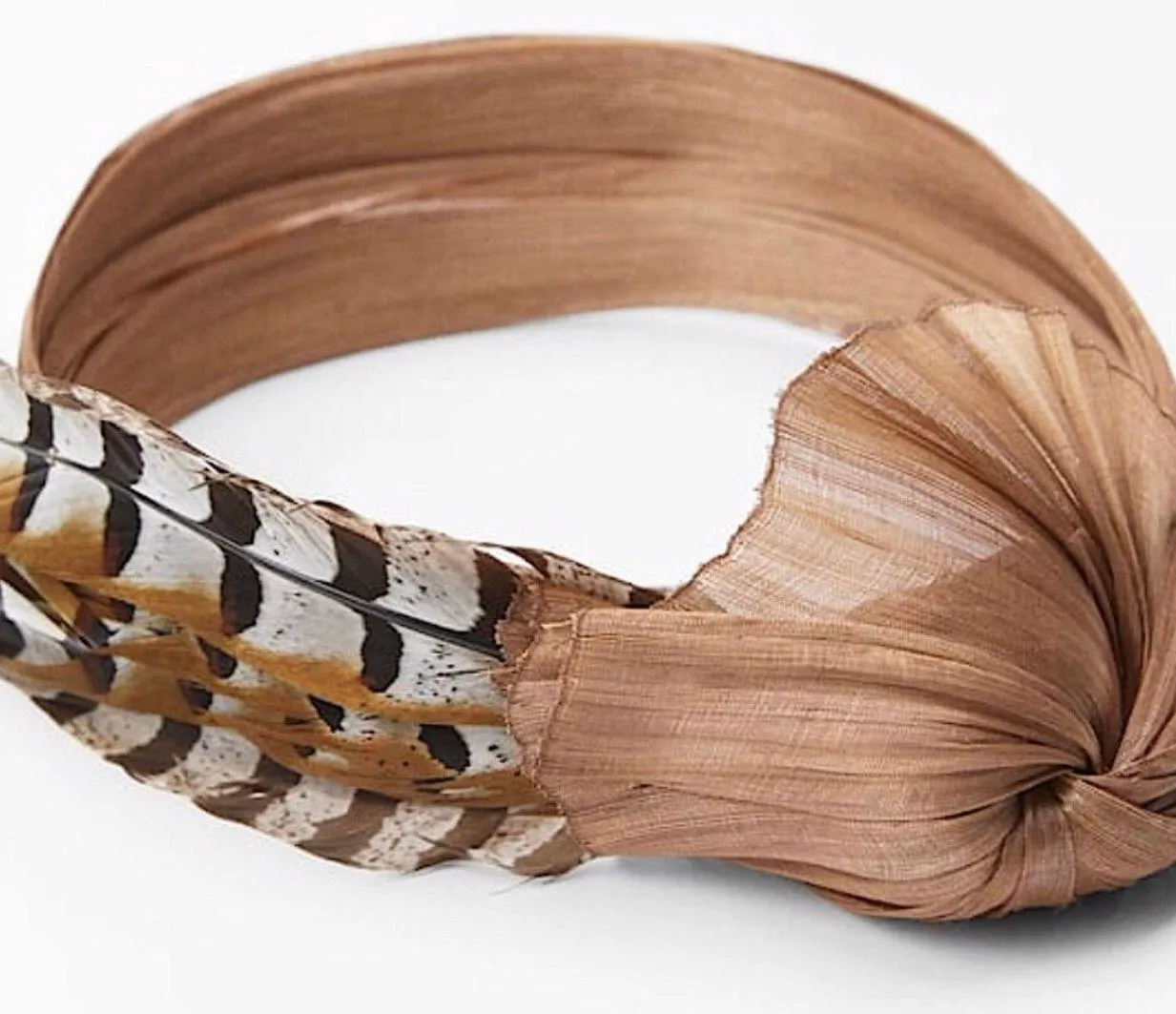 Feathered Headband Head piece - Image 3