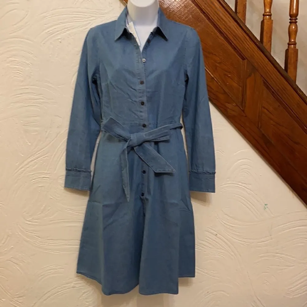 NWT Draper James Chambray Shirtdress - Image 3
