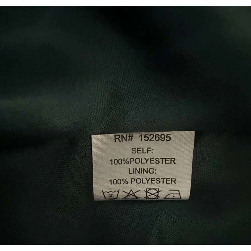 Koko + Mason Womens Green Ruffled Maxi Daytime Maxi Dress Size xs - Image 6