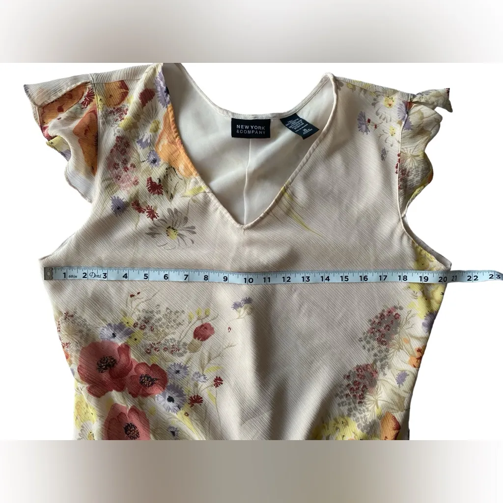 New York & Company Floral Cocktail Dress Size 16
Pre - Image 3