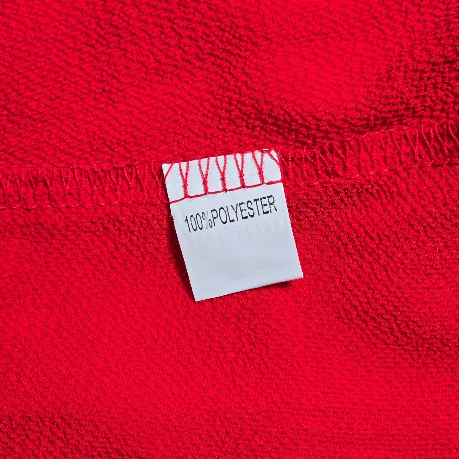 Princess Polly Agnetha Mini Dress Red Long‎ Sleeve Wrap Ruffle Flounce Women's 8 - Image 6