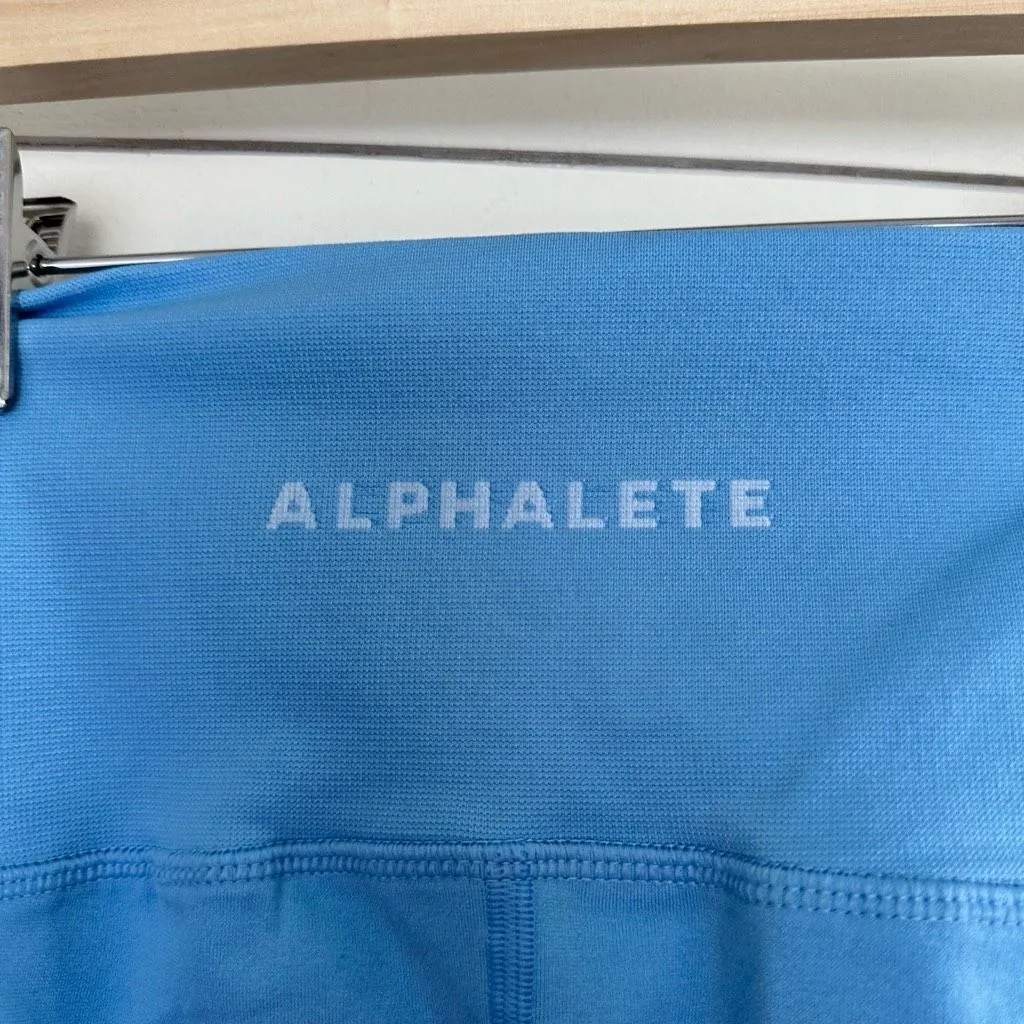 Alphalete Women’s Small Blue Revival Leggings - Image 3