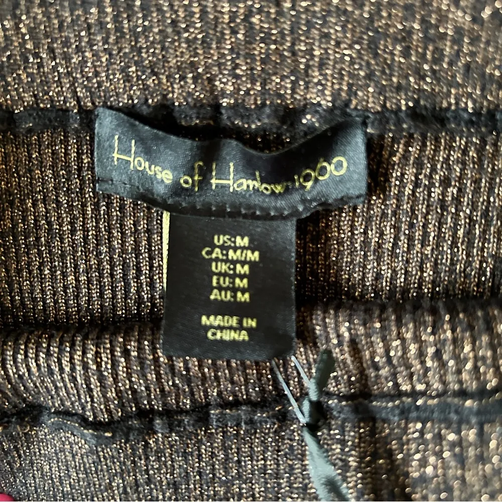 House of Harlow 🆕 Metallic Brown Knit Set - Image 9