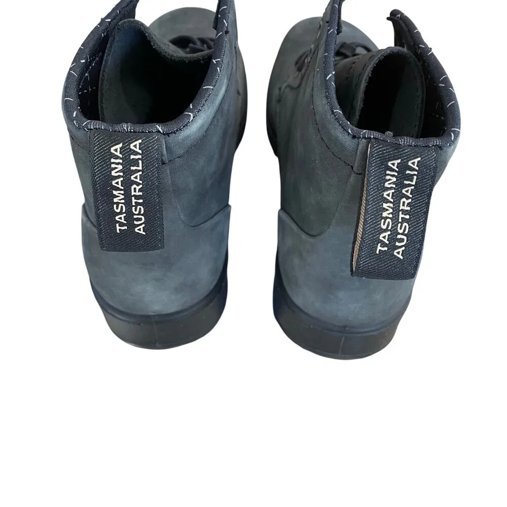 NWT Blundstone 1931 Grey Leather Lace Up Boots Size 3.5AUS6.5 US - Image 9