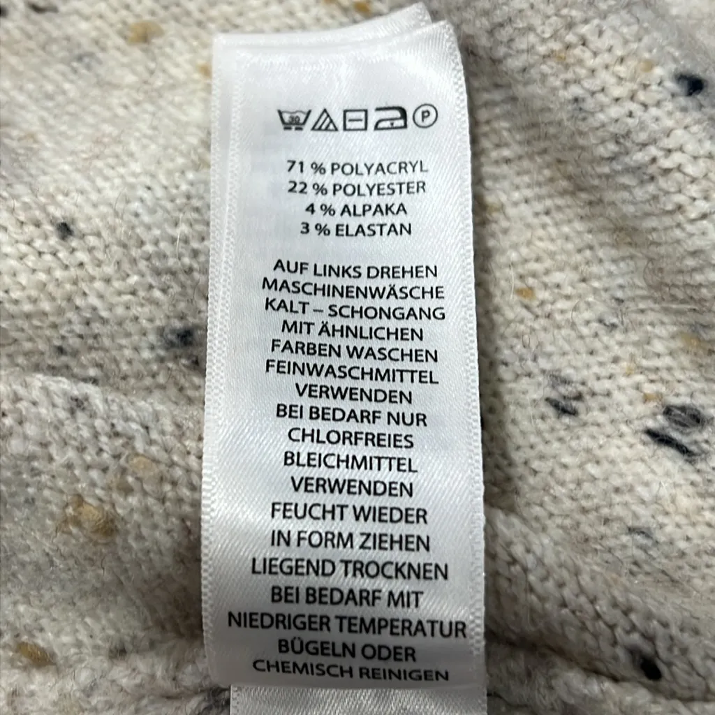 Jessica Simpson  Oversized Cowl Neck Hi-Low Sweater, Size Medium - Image 13