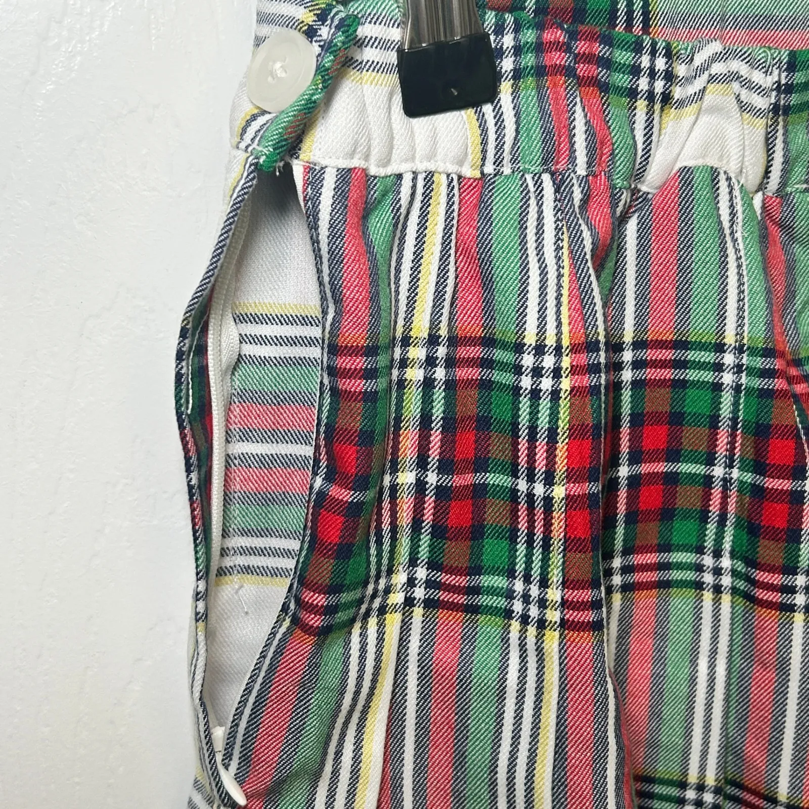 NWT Aerie Plaid Pleated Mini Skirt S Red Green‎ Holiday Tartan Schoolgirl Kilt - Image 3