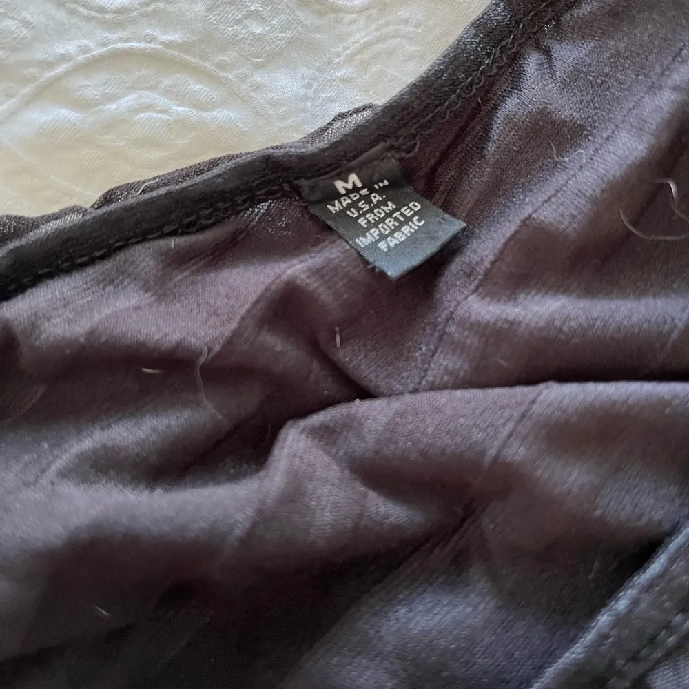 Essential New Years Eve : black starry night top - Image 4