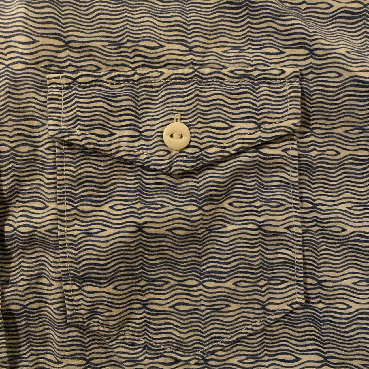 Button Up Long Sleeve Shirt Top - Image 3