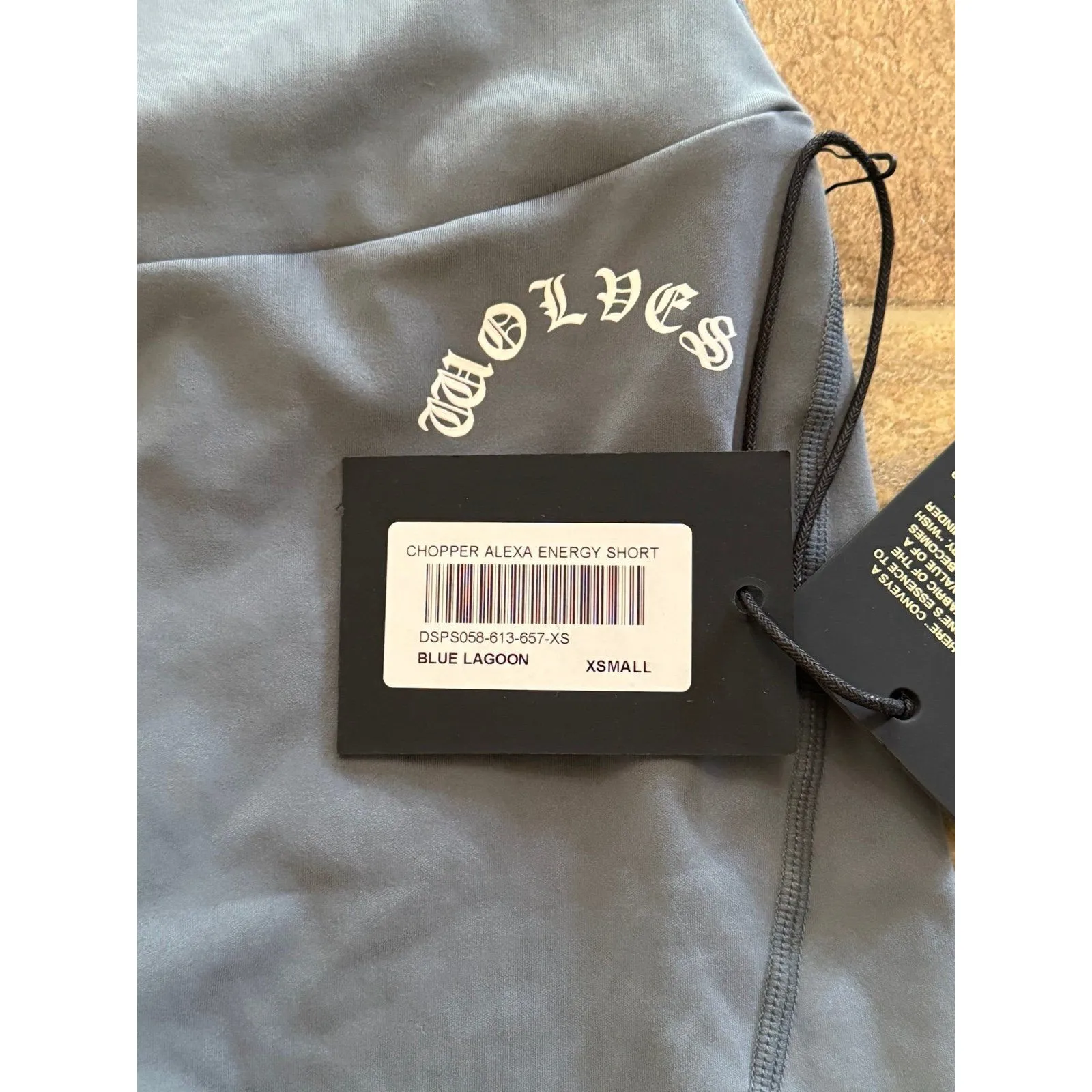 Darc Sport SHE Chopper Alexa Energy Shorts Blue Lagoon Size XS - Image 11