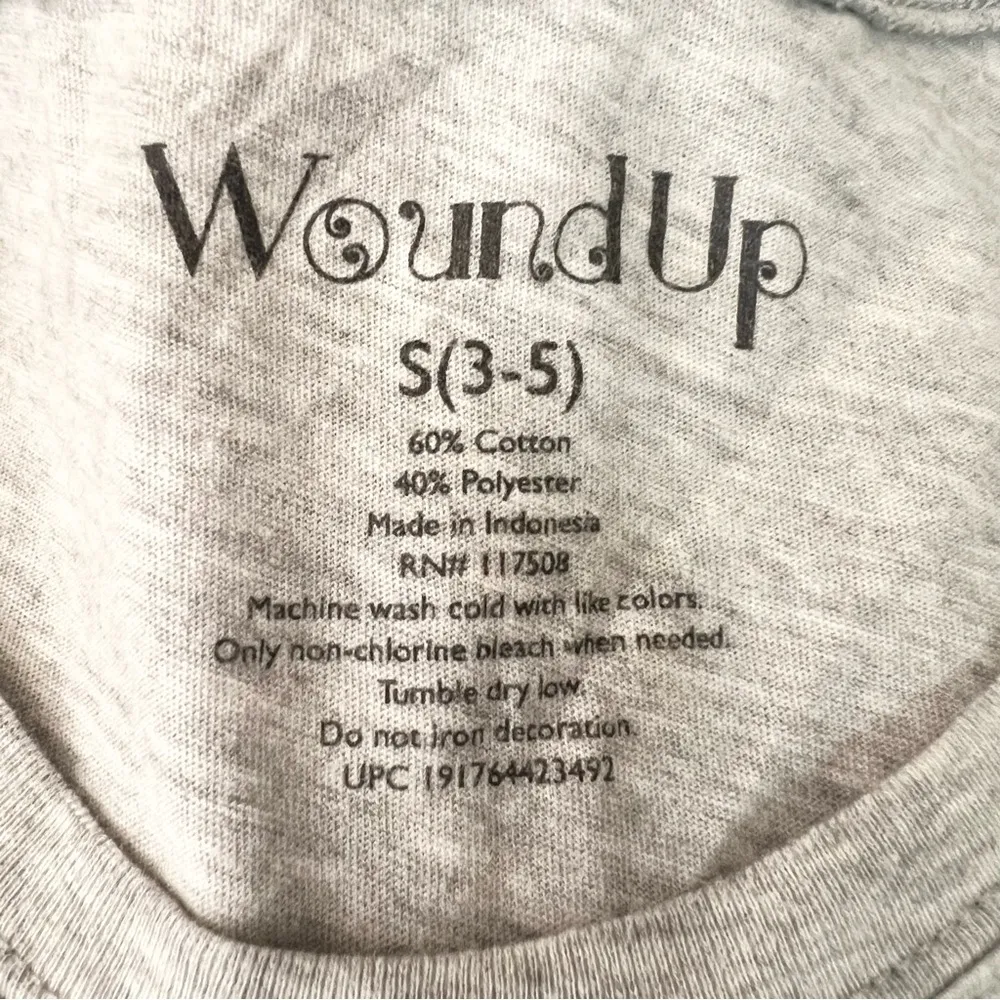 NOPE Retro Airbrush Style Gray Fitted Graphic T-Shirt Size Small - Image 5