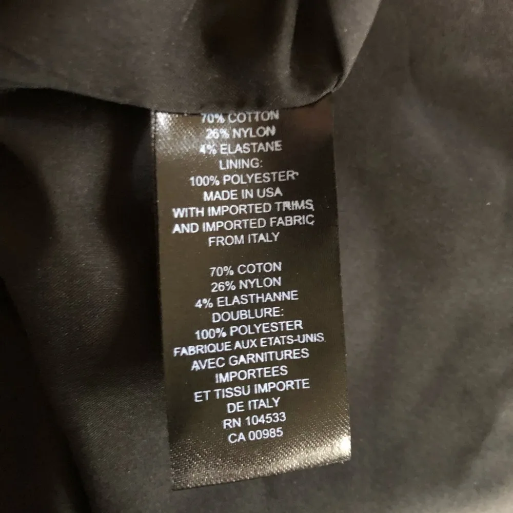 Check Me Out Sz. 8 Black White Check Full Zip BodyCon Dress - Image 10