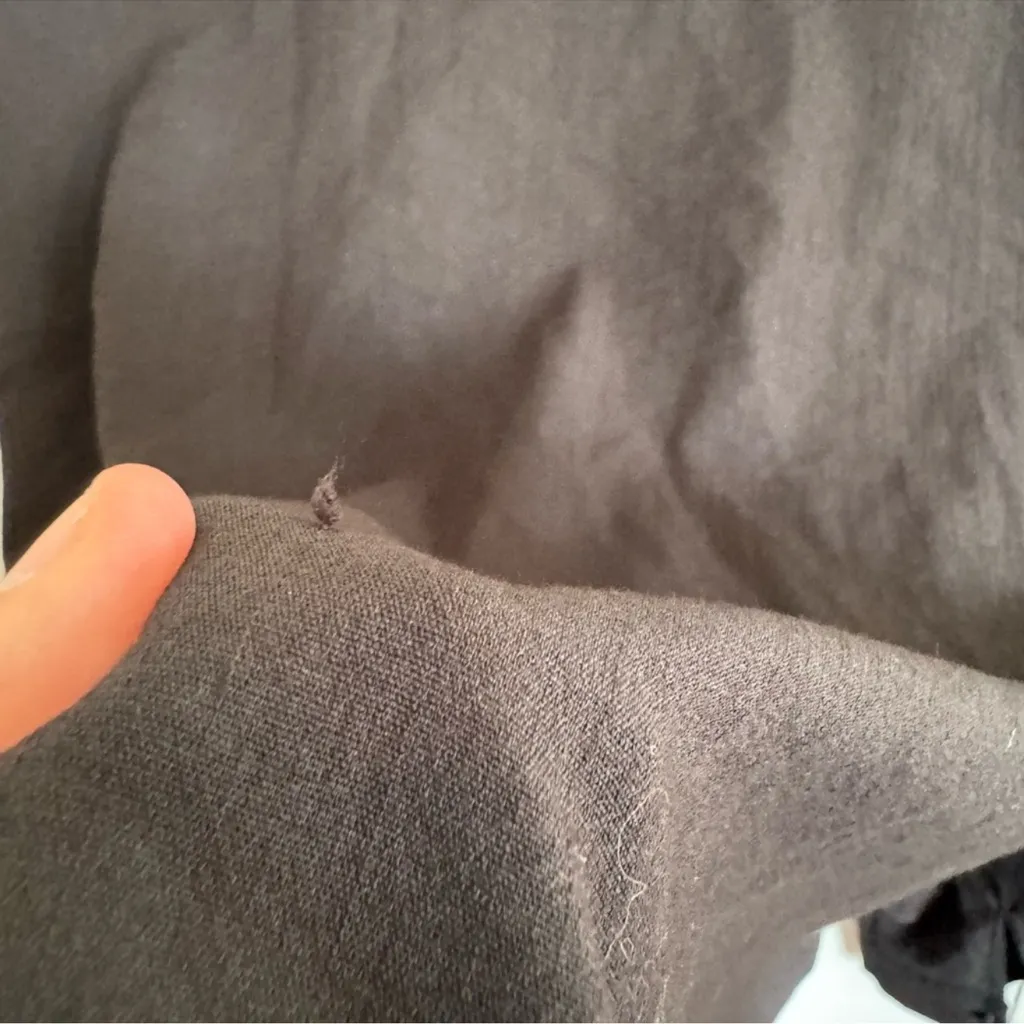 Eloquii  black tie bottom blouse size 18 - Image 6