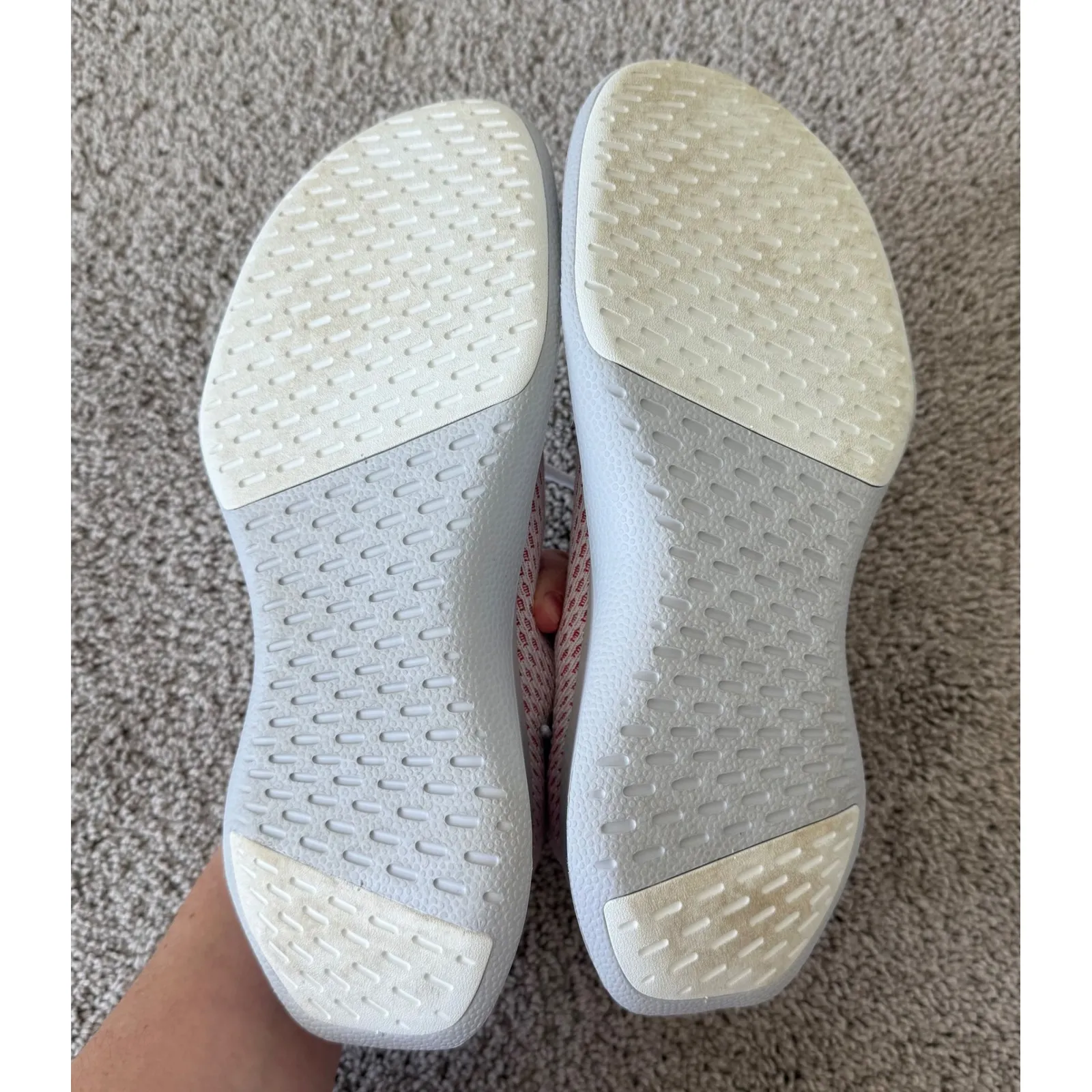 Allbirds Women's TD Tree Dasher 1 Erupt (Grey Sole) Red/White Size 10.5 - Image 7