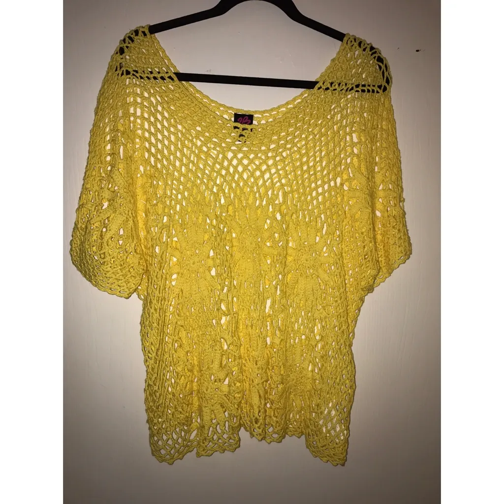 2b bebe crochet top Yellow Size undefined - Image 2
