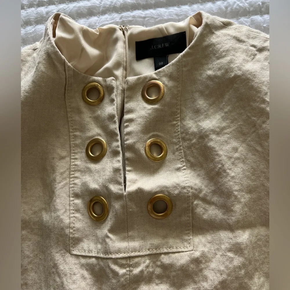 J. Crew Metallic Sheath Dress - Image 5