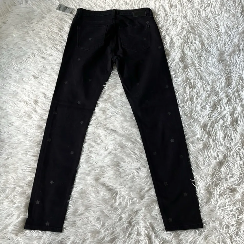 Mavi Jeans Co. Lucy High rise Super skinny Jeans star print black size 27 Nwt - Image 11