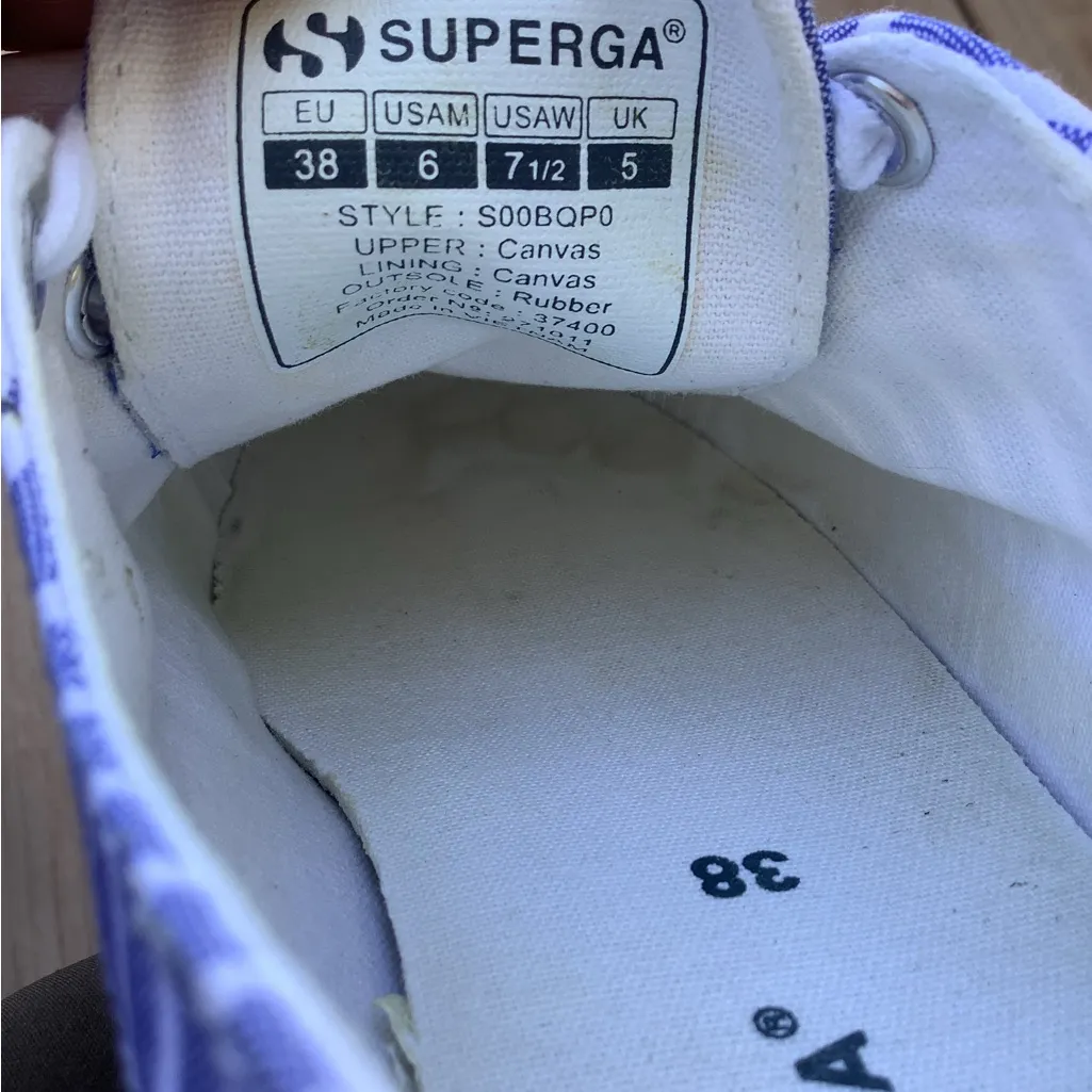 Superga sneakers 💙very cute💙 - Image 9