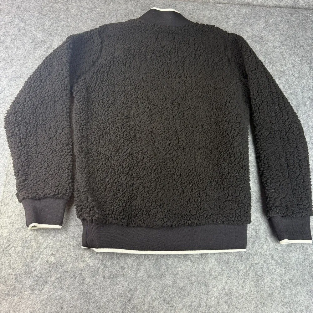 Black  1/4 Zip Women's Size Small Fleece Sherpa Oregon State Beavers NCAA Soft‎ - Image 2