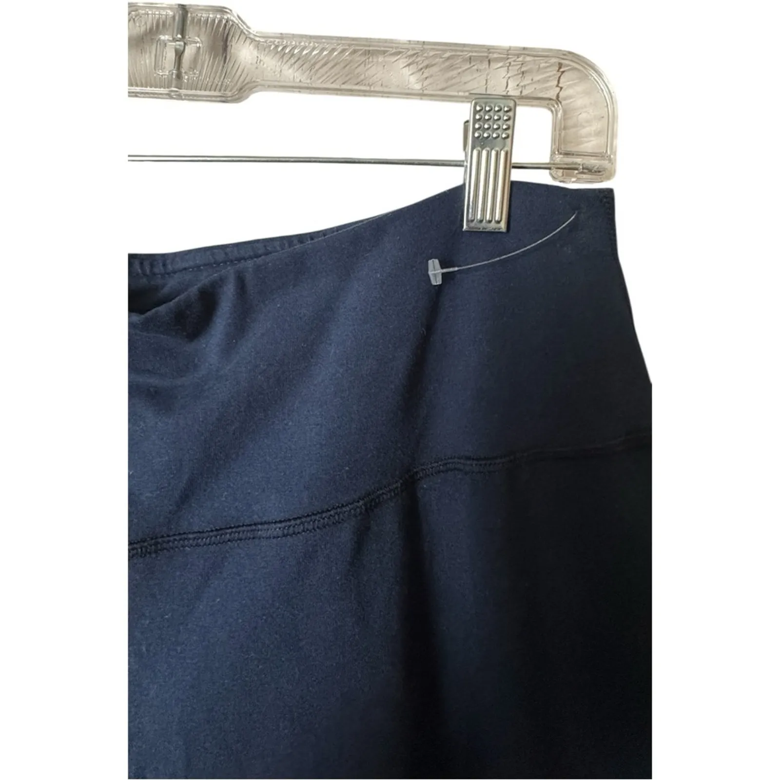 J.Jill Fit Cotton Athletic Sporty Navy and Tie Dye Leggings Sz M NWOT Blue Size M - Image 7