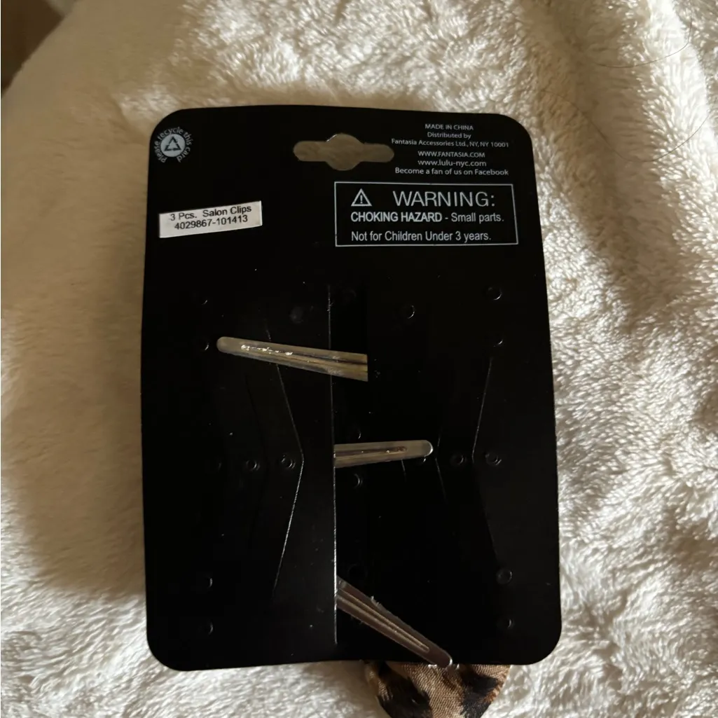 Luxe Gold, Brown, and Leopard Hair Bow Set Gold - Image 2