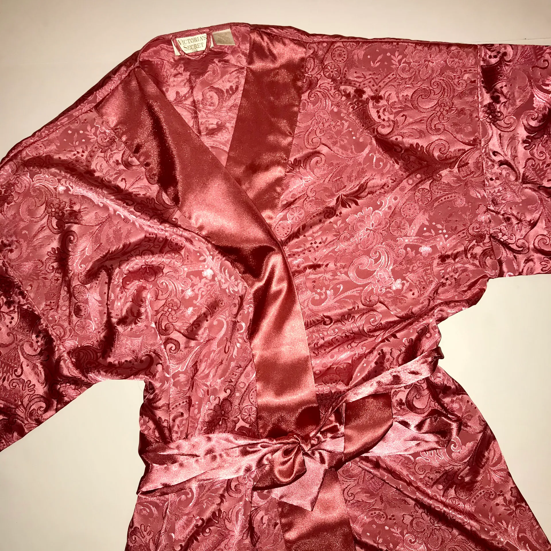 Victoria's Secret Pink Silk Robe - Image 2