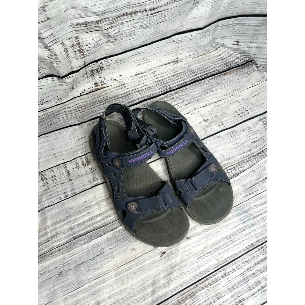 Merrell Cedrus Convertible Hook And Loop Outdoor Hiking Sandals 9 - Image 2