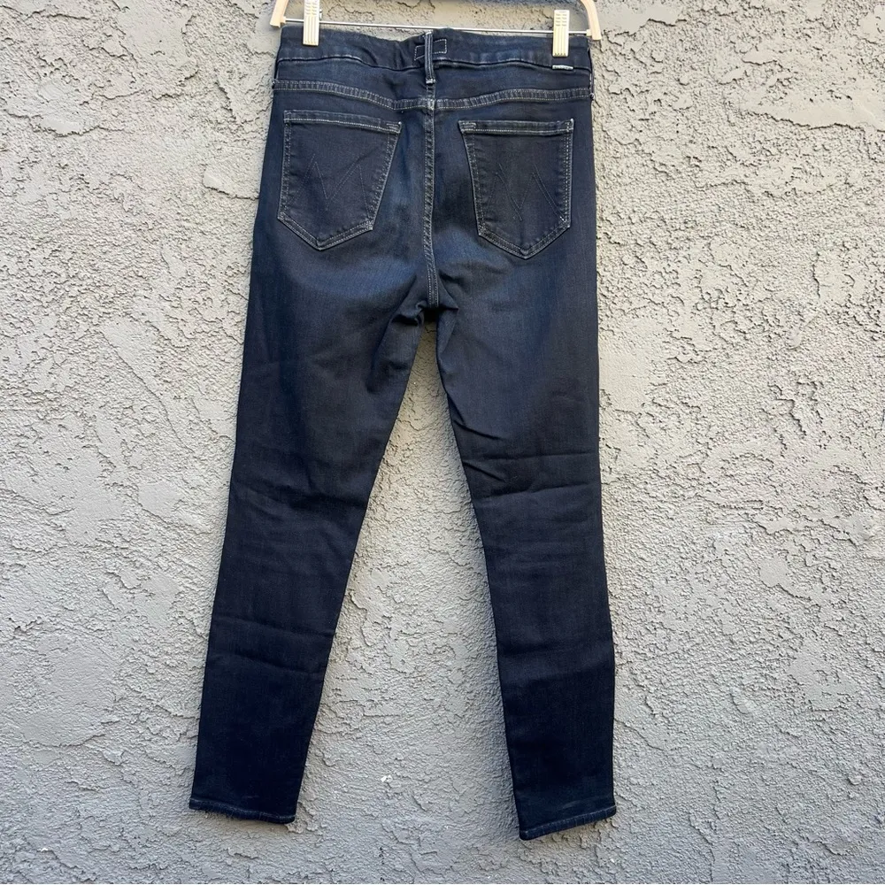 MOTHER The Looker Crop Jeans Coffee Tea or Me Size 27 - Image 12