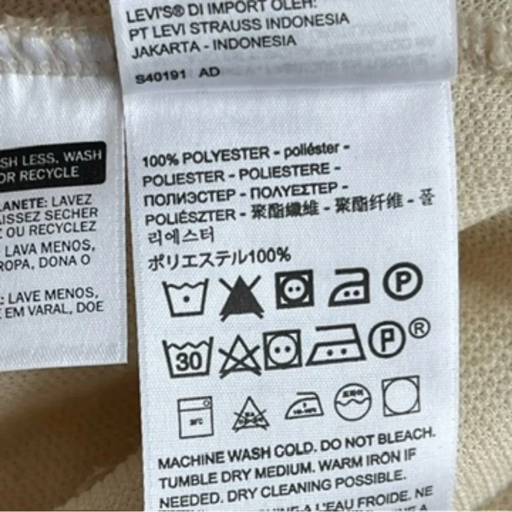 Levi’s Sherpa Teddy Shacket Leopard Piping Women’s Size XS - Image 11