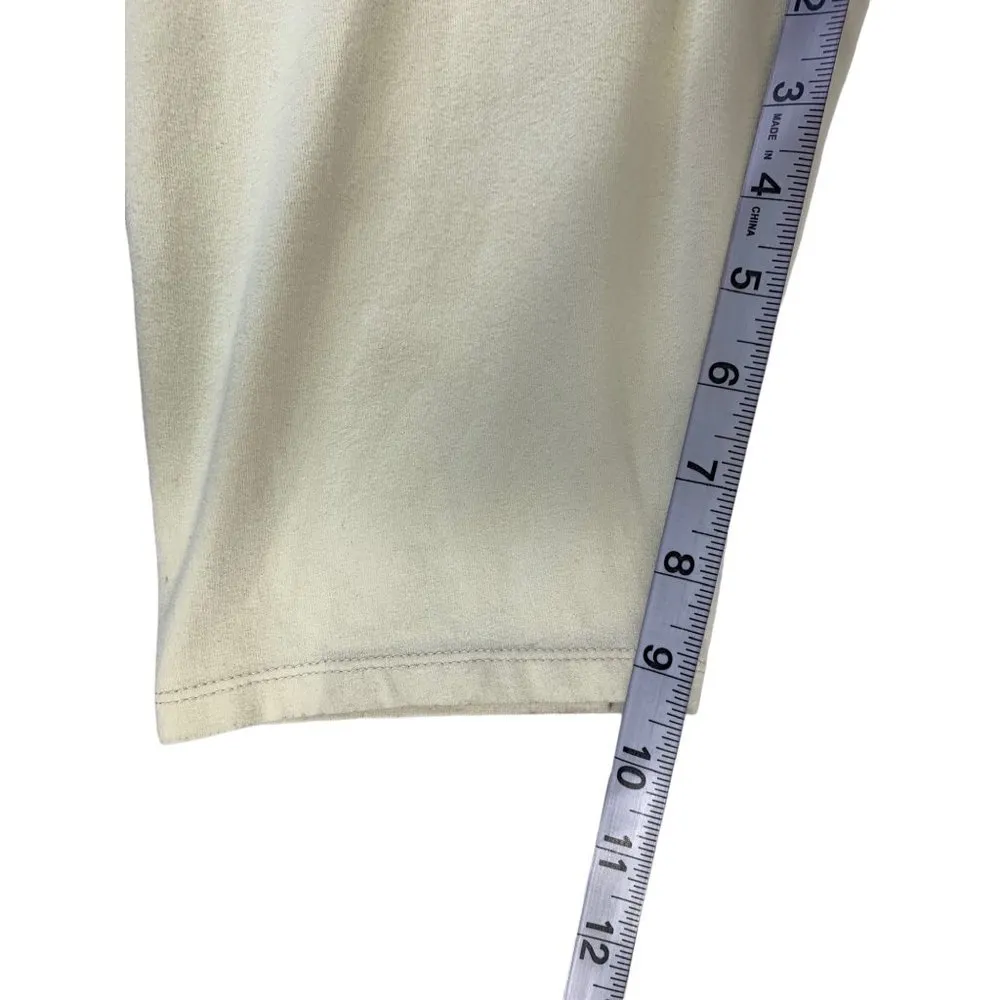 Zara Women's Ivory Tights Shorts - Image 4